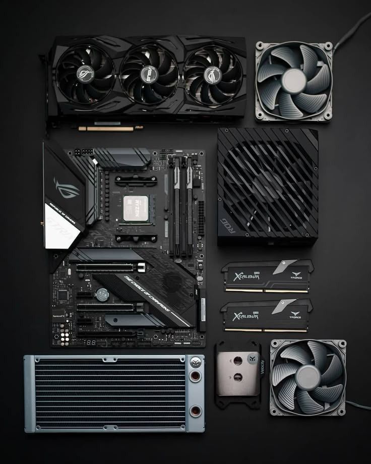 Primeira referência visual para montagem de PC gamer
