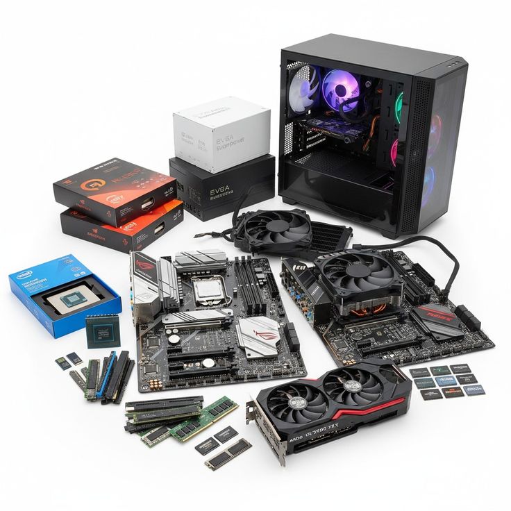 Referência visual de PC gamer para planejar seu setup